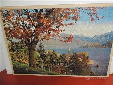 Puzzle panorama lacustre