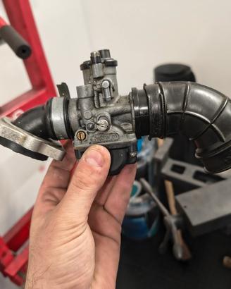 Carburatore Dell’Orto PHBG 21 completo di colletto