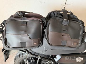 Coppia borse Givi corium