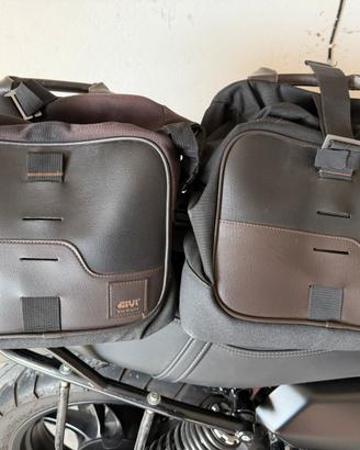 Coppia borse Givi corium