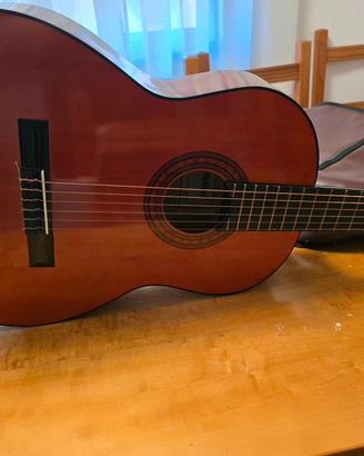 chitarra con custodia 
