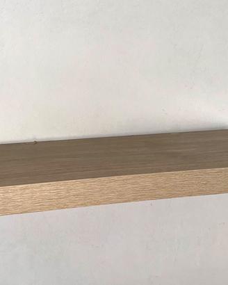 Mensola leroy merlin marrone 60x24x4