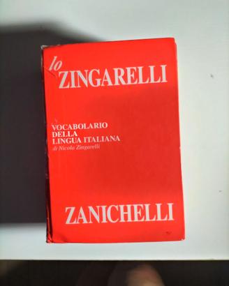 Vocabolario di italiano Lo Zingarelli