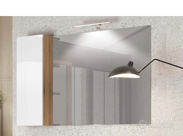Specchio per bagno con luce led inclusa