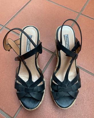Scarpe zeppe n.38