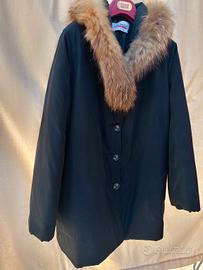 Giaccone Nero COCONUDA -Vintage Y2K , Donna -L  