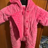Tutone prenatal invernale rosa bimba  1/3 mesi