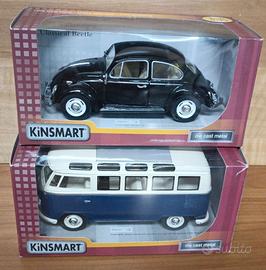 Volkswagen modellini scala 1-25 Maggiolino e T1