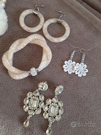 Bijoux tonalità bianco