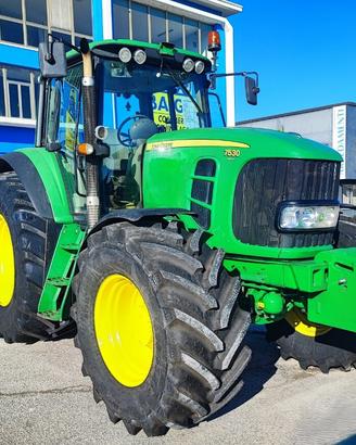 John Deere 7530 Premium-CAMBIO E MOTORE RIFATTI