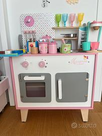 Cucina in legno bambini Janod Maccaron