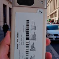 Google pixel 8 con Cover e Schermo protettivo 
