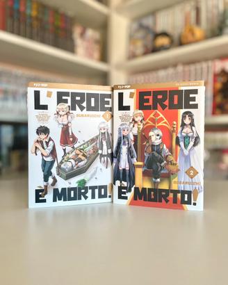 L’eroe è Morto Lotto Manga 1 - 2