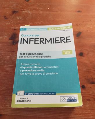 Libro per concorsi infermieri 