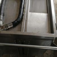 serbatoio raccogli olio acciaio