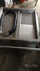 serbatoio raccogli olio acciaio