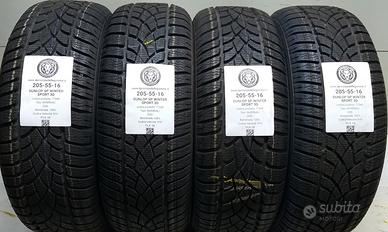 4 GOMME 205 55 16 DUNLOP A77548
