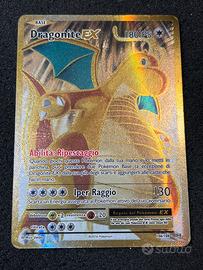 Carta Pokémon Dragonite EX Full Art 106/108 ITA