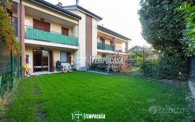GESSATE - ZONA MM2, BILOCALE CON DOPPIO GIARDINO,