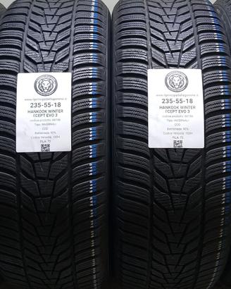 4 GOMME 235 55 18 HANKOOK A66186