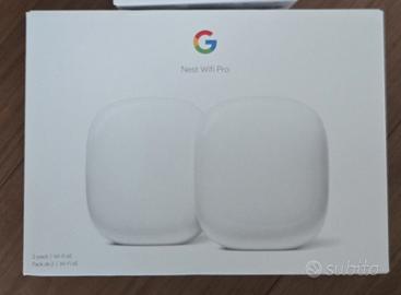 Google Nest Wifi Pro 6e confezione da 2