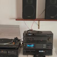 impianto HiFi Technics Vintage, funzionante 