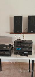 impianto HiFi Technics Vintage, funzionante 