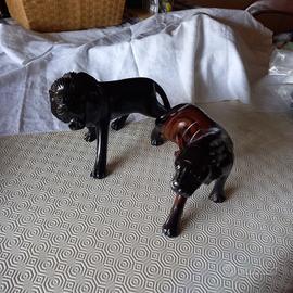 2 sculture in Kamagong vintage