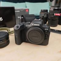 Canon EOS R6 corpo + accessori