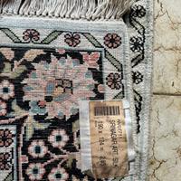 tappeto indiano in seta