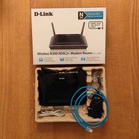 D-Link modem router adsl2+ dsl-2750b N300