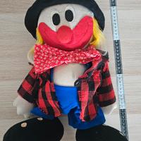 Bambola Pupazzo tv Sbrulino anni 70 vintage