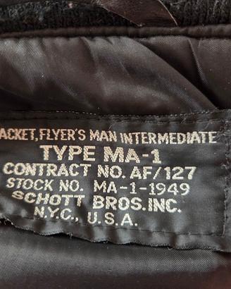 Schott Bomber Vintage mod. MA-1