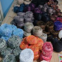 Lotto 13 kg filati fantasia