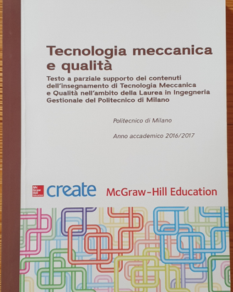 Tecnologia meccanica e qualità PoliMi