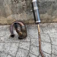 Scarico giannelli in carbonio