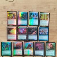 Lotto 13 Carte Magic Foil The Gathering MTG Set Co