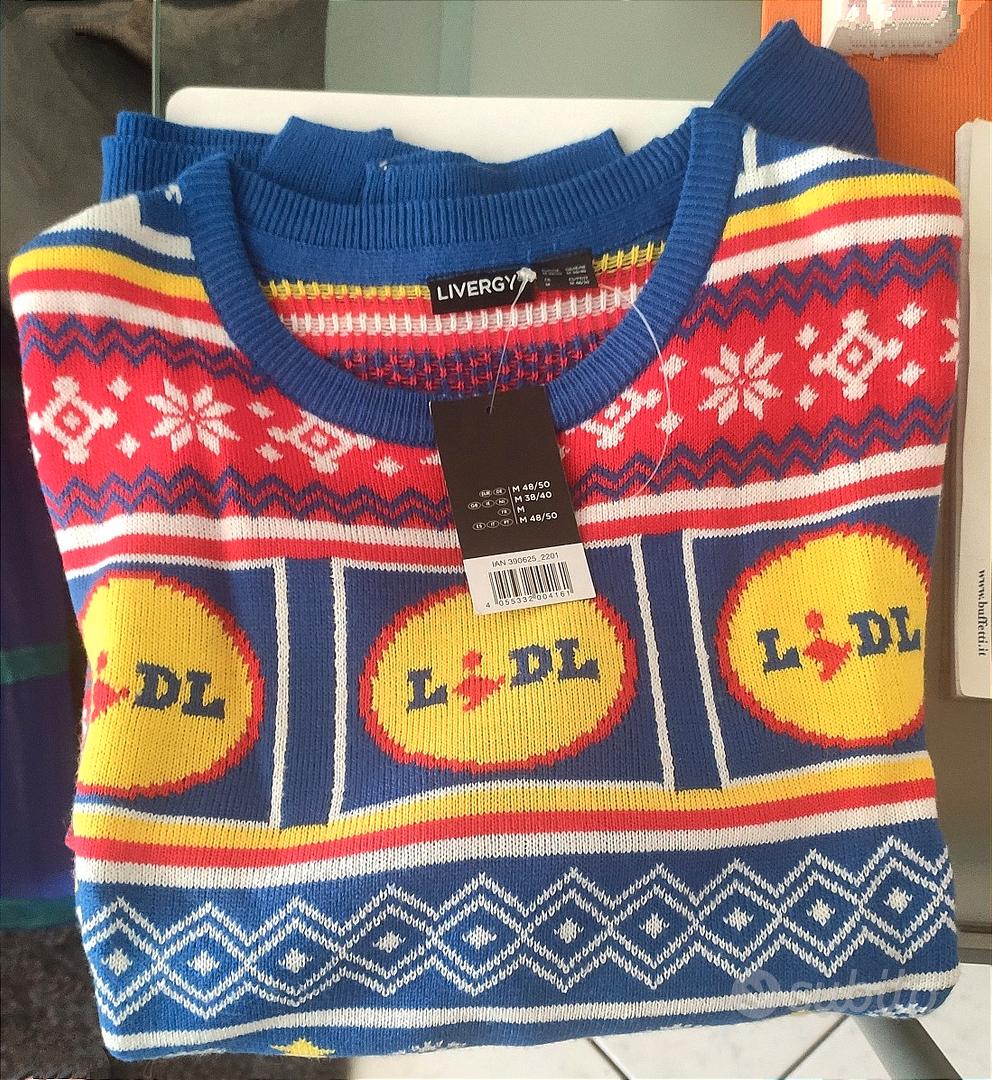 Lidl Maglione Natale Livergy Limited Edition 2022 Abbigliamento e Accessori In vendita a Ancona