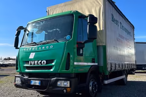 IVECO EUROCARGO 75E18 CENTINATO 5,20M+PEDANA- 2009