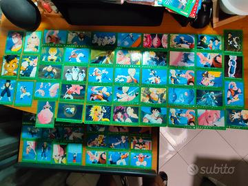 Dragonball Card Serie Verde 60 carte vintage