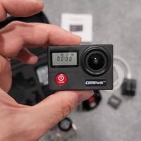 action cam 4k con 4 batterie + accessori