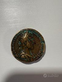 Moneta e medaglia in bronzo