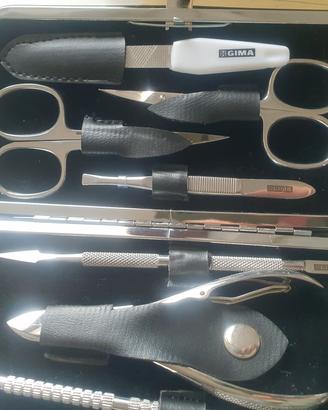 kit manicure taglia unghie podologia 