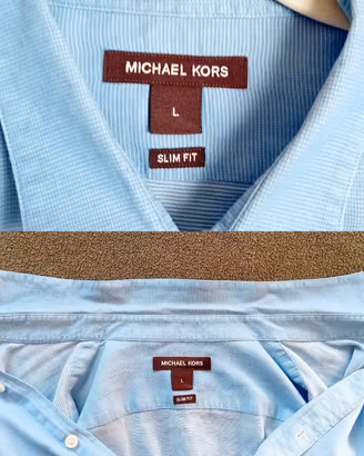 Camicia uomo Michael Kors tg.L slim fit