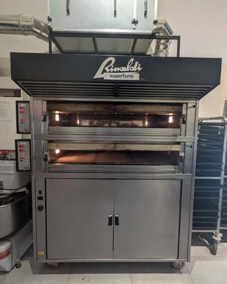 Forno pizza Rinaldi Superforni 2 camere 120cm