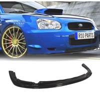 SPOILER LIP SUBARU IMPREZA 04- GDB STI IN NERO LUC