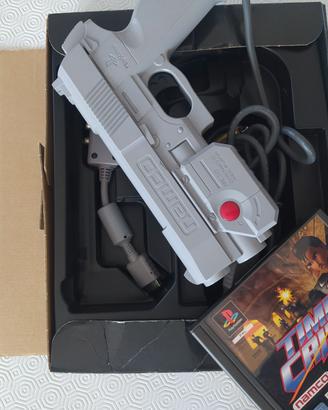 Gioco e pistola time crisis ps1