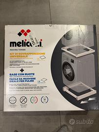 Supporto lavatrice con ruote Meliconi