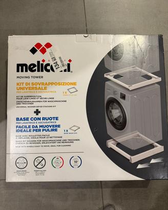 Supporto lavatrice con ruote Meliconi