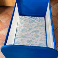 Lettino - campeggio Brevi con materasso e sacca